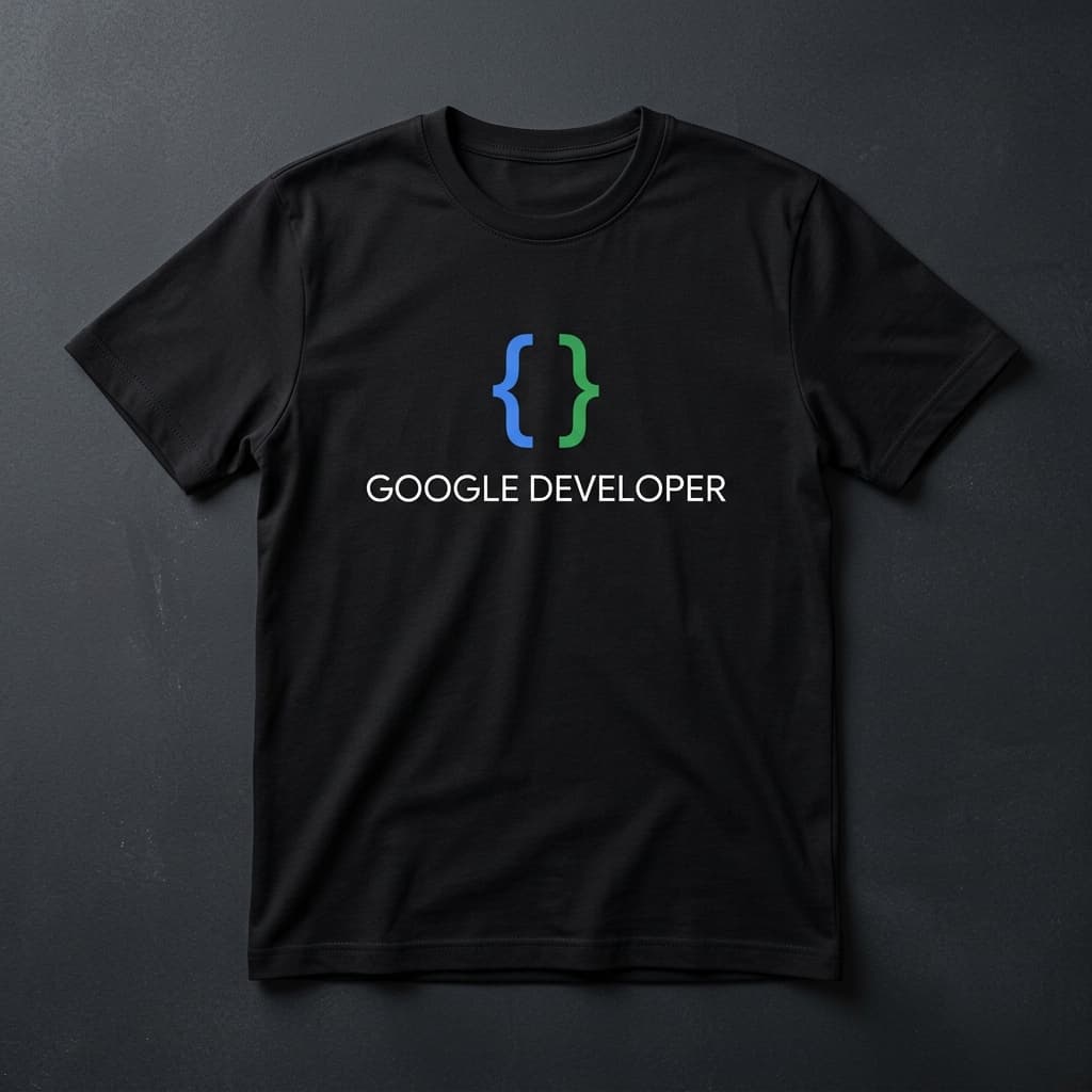 Áo thun Google developers