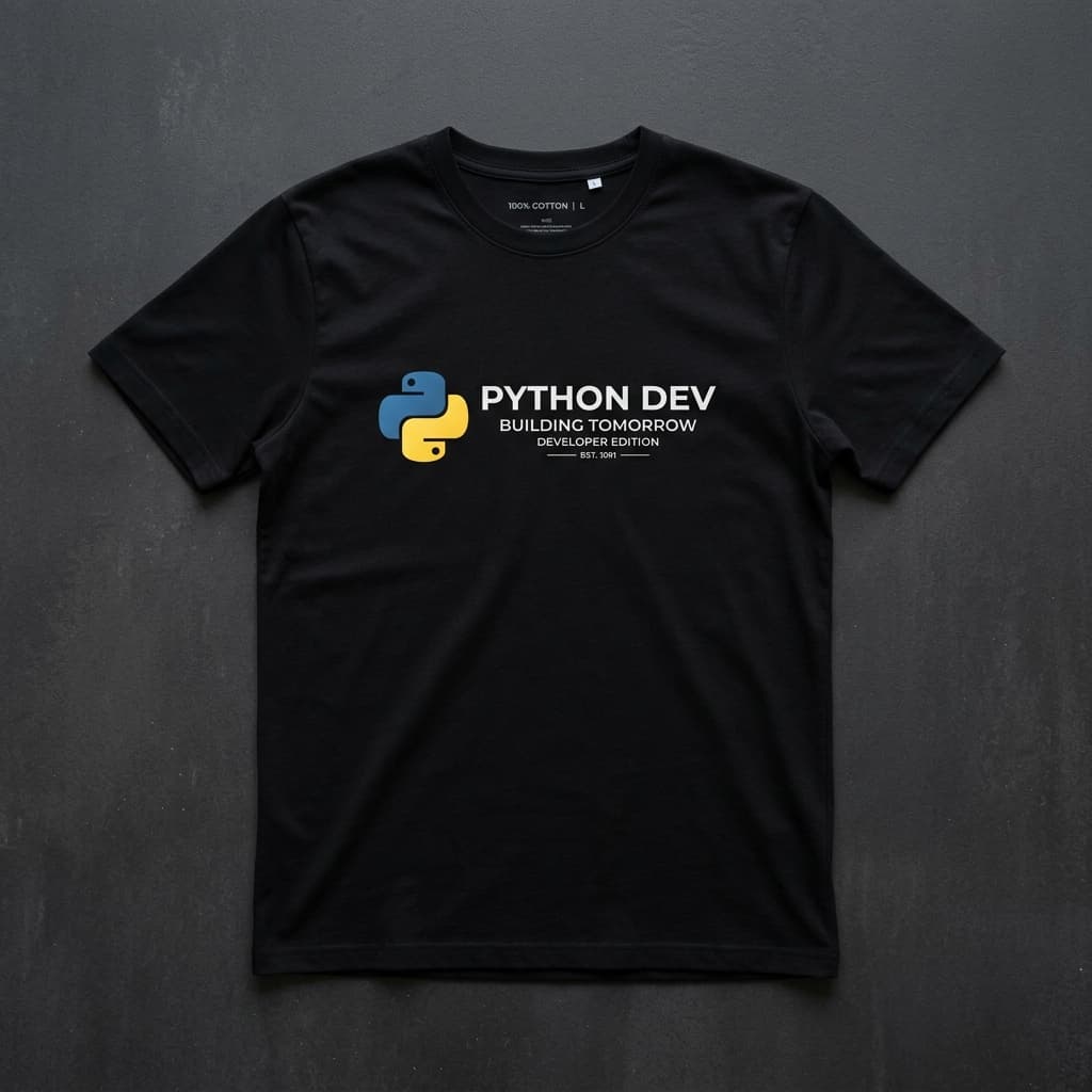 Áo thun Python Developer